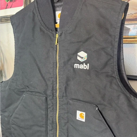 Vintage Carhartt Black Vest XXL